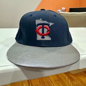 Navy & Gray Minnesota Twins Baseball Cap